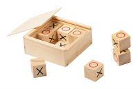 SET GIOCO TRIS DA TAVOLO IN LEGNO GRAPEX
